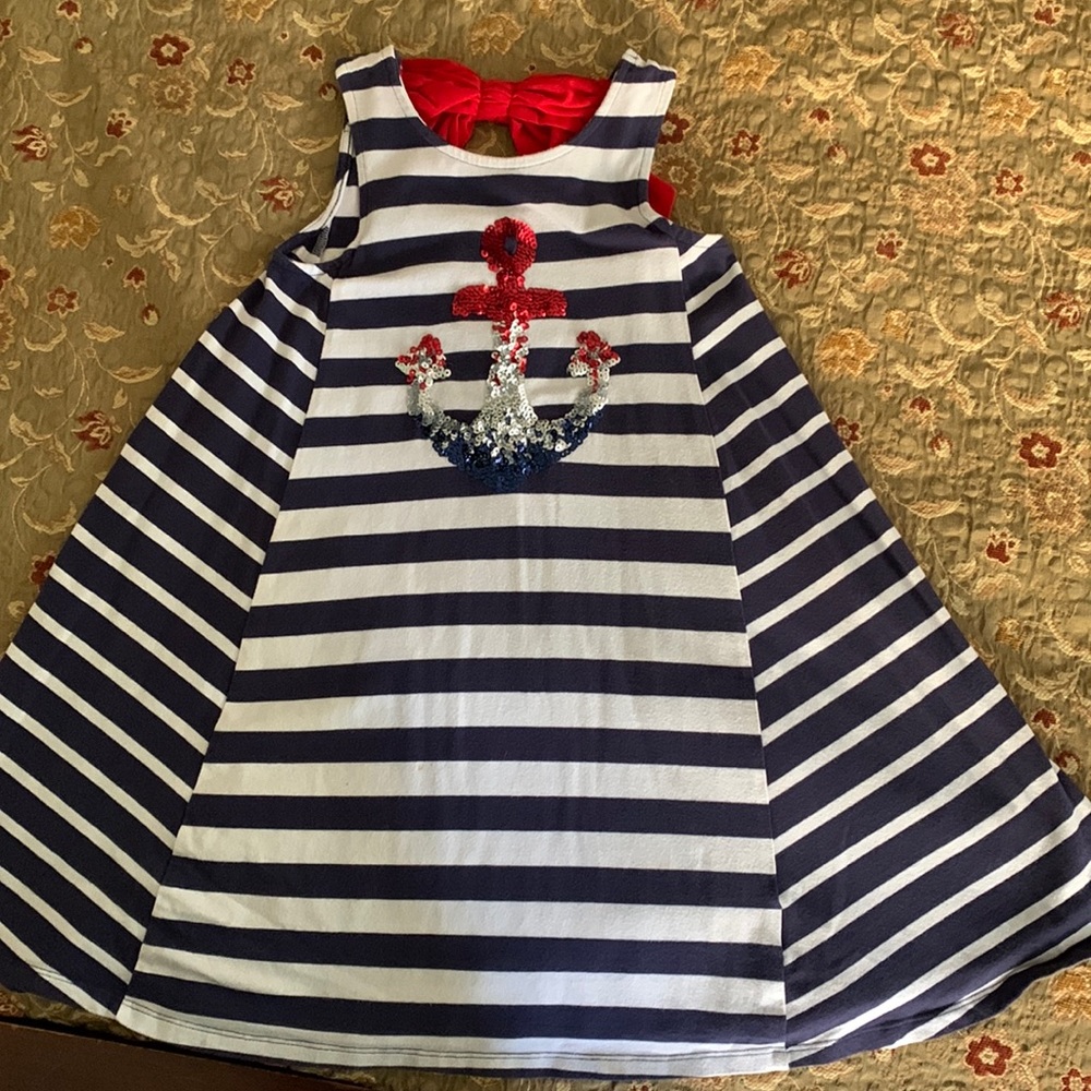 Patriotic A line swing dress